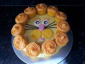 Lion Cake Photo